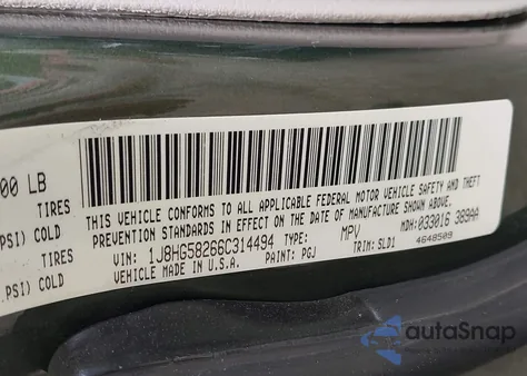 2006 Jeep Commander Limited z USA, uszkodzony, nr VIN 1J8HG58266C314494